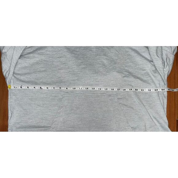 Nike Dri-Fit Women's Grey Cropped Hoodie Size XL - Picture 5 of 9